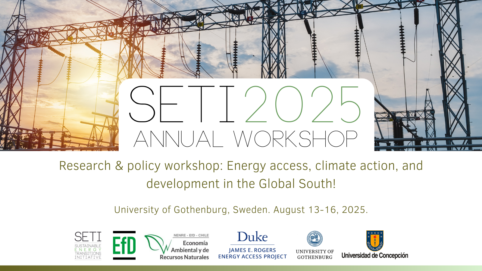 SETI 2025 Annual Workshop - Call for papers